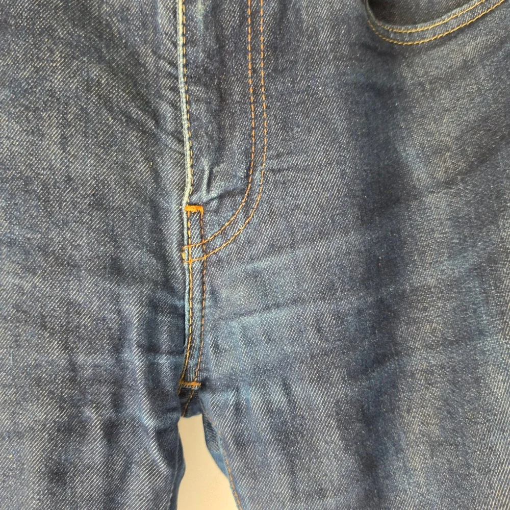 Levis lot 502 big E Slim Fit Jeans Mens Dark Indigo Blue Denim Pants W29 L30